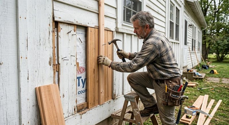 Batten Siding Repair