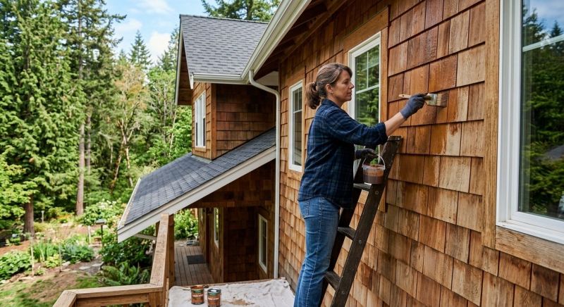 Cedar Siding Repair