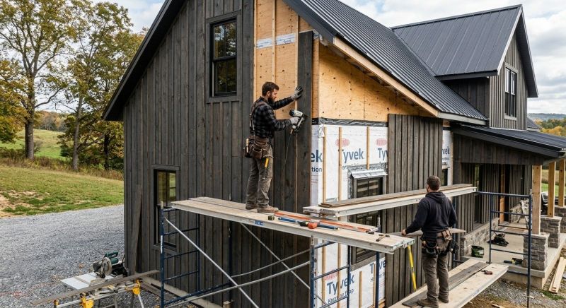 Barn Siding Installation in East Berlin, CT