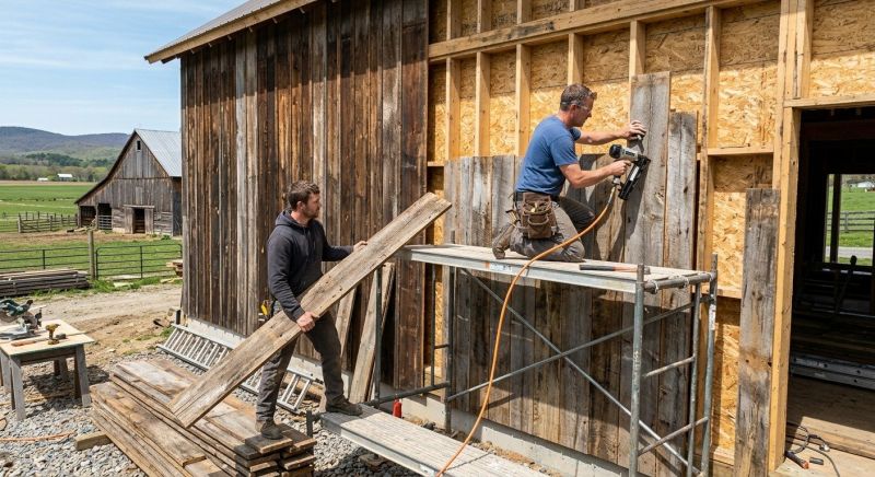 Barn Siding Installation in Middletown, CT