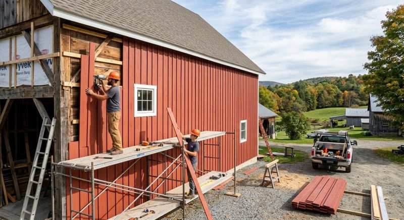 Barn Siding Installation in Terryville, CT