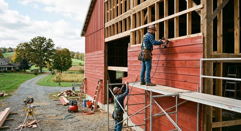 Barn Siding Replacement in Orange, CT
