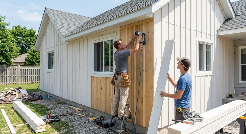 Batten Siding Installation in North Branford, CT