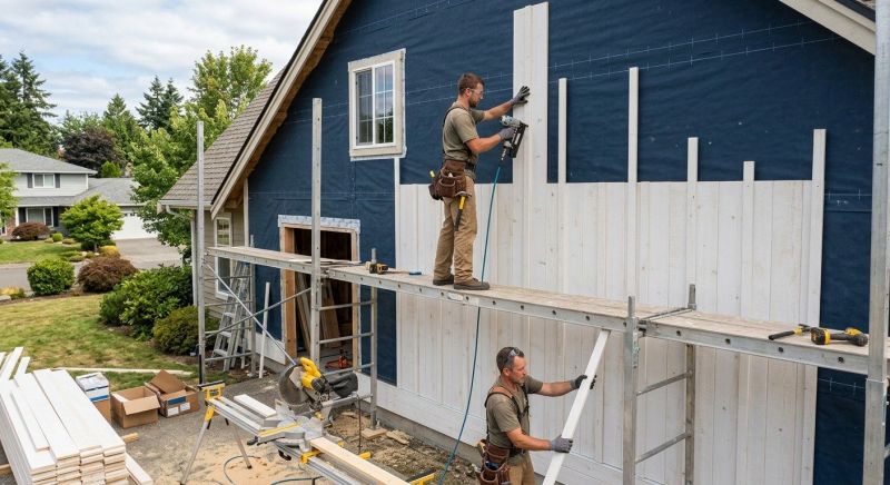Batten Siding Installation in Roxbury, CT