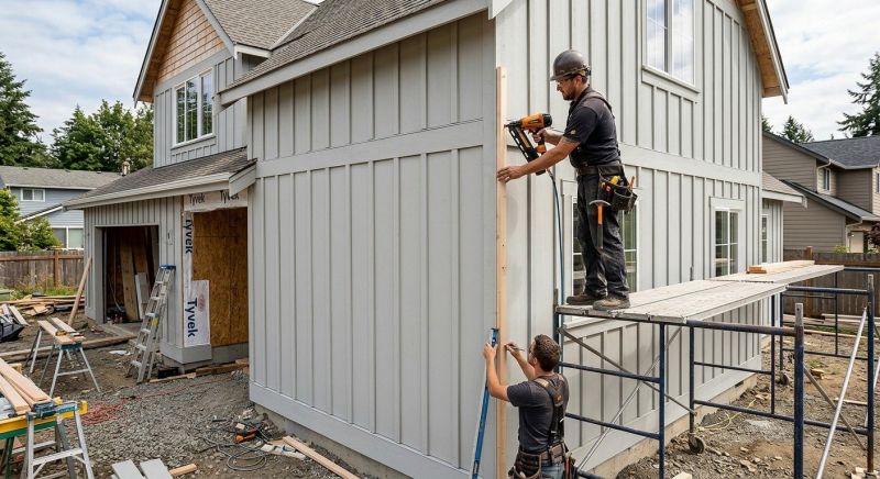 Batten Siding Installation in Terryville, CT