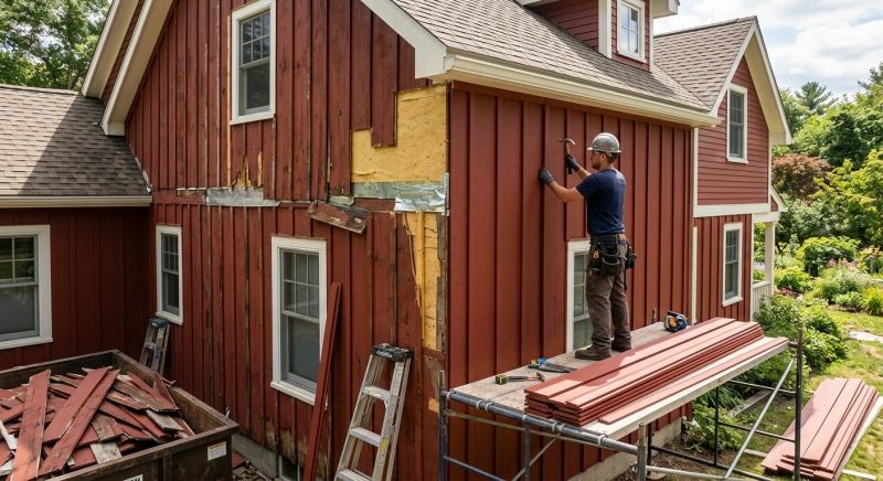 Batten Siding Repair in Haddam, CT