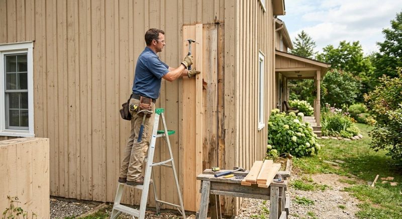 Batten Siding Repair in North Branford, CT