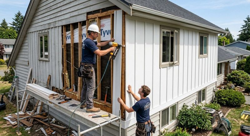 Board Siding Repair in Higganum, CT