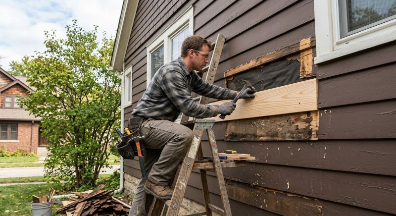 Board Siding Repair in Naugatuck, CT