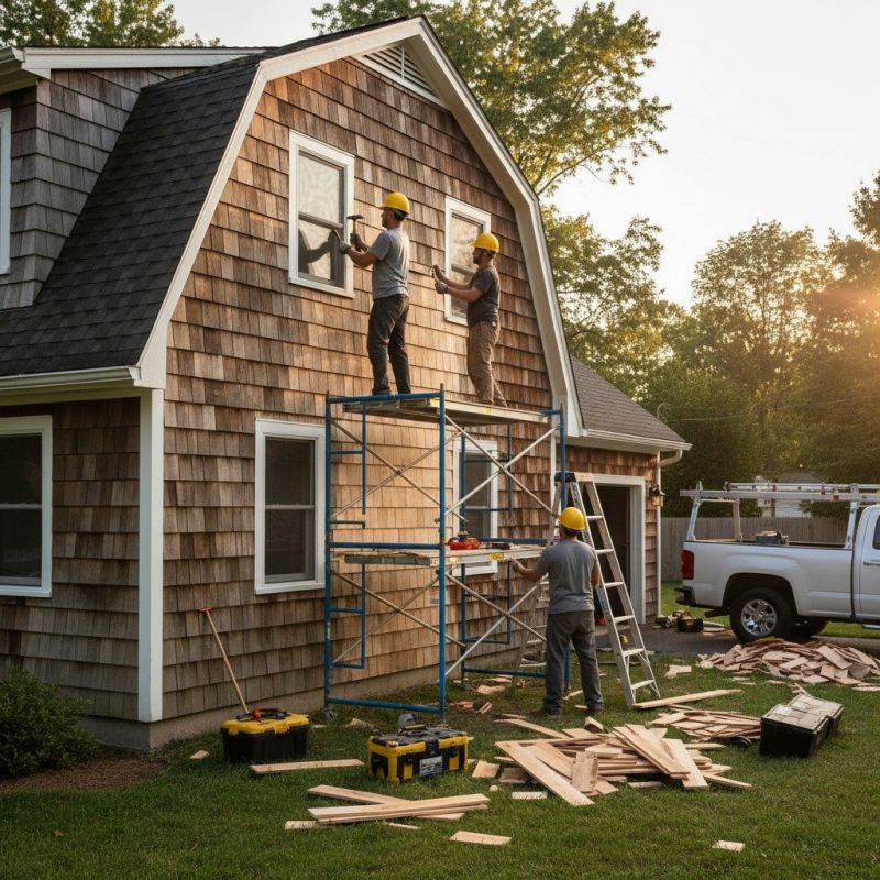 Cedar Shake Siding Repair in Haddam, CT