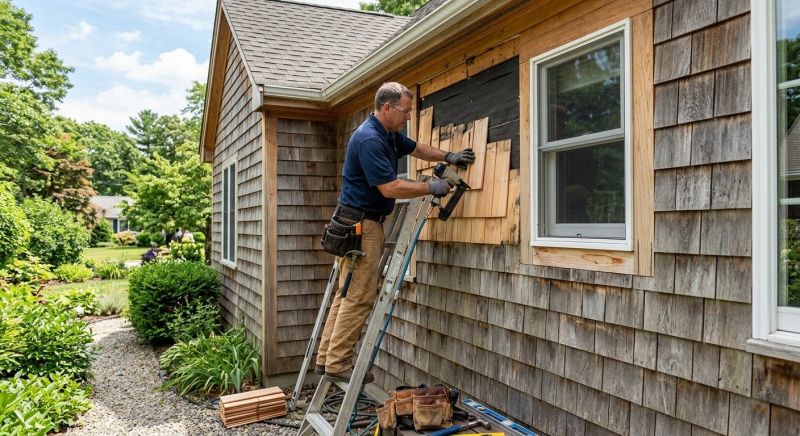 Cedar Shake Siding Repair in Milford, CT