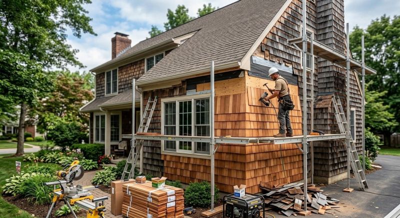 Cedar Shakes Replacement in New Haven County, CT