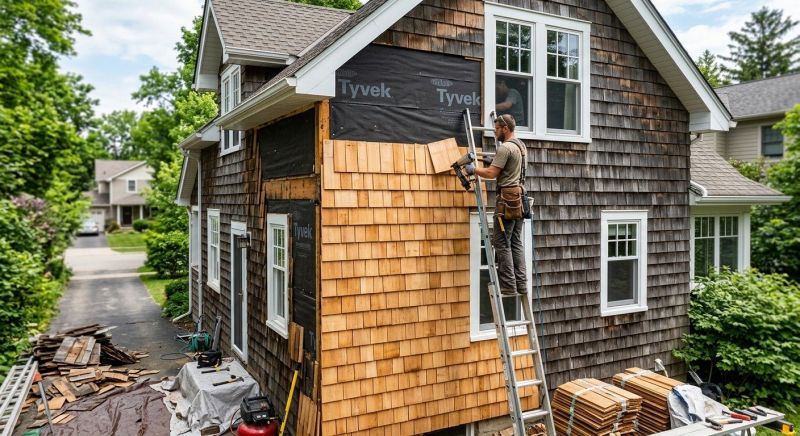 Cedar Shakes Replacement in Southington, CT