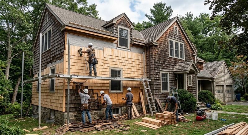 Cedar Shakes Replacement in Watertown, CT