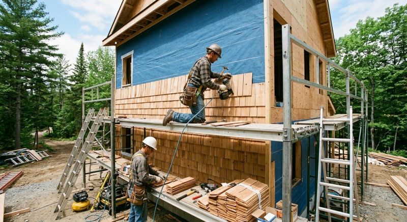 Cedar Siding Installation in Durham, CT
