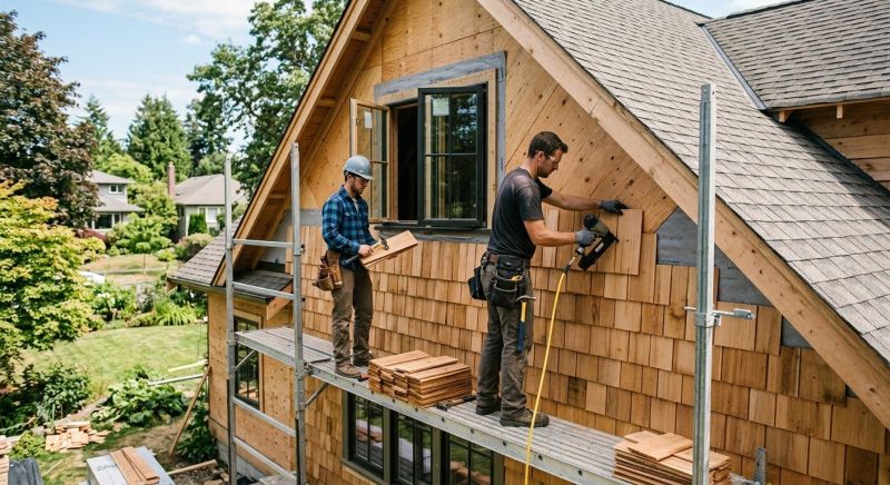 Cedar Siding Installation in Middlebury, CT