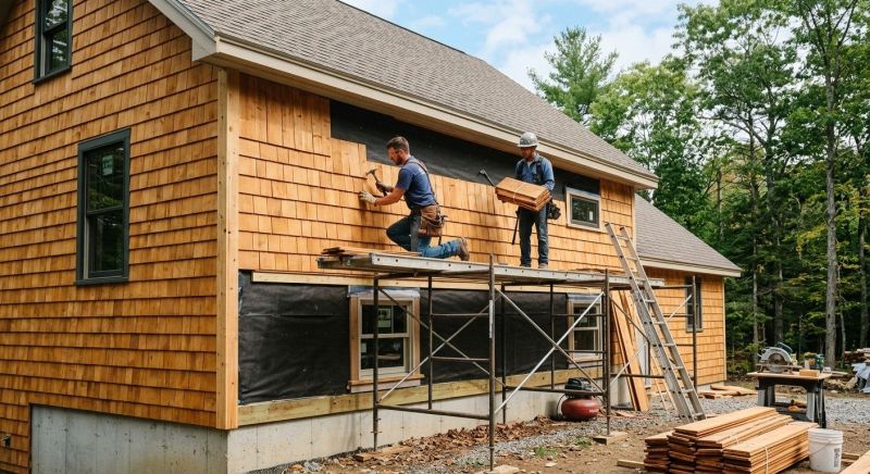 Cedar Siding Installation in Shelton, CT