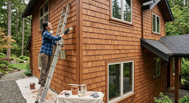 Cedar Siding Repair in New Haven County, CT