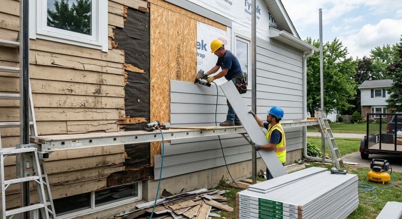 Cement Board Replacement in New Haven County, CT