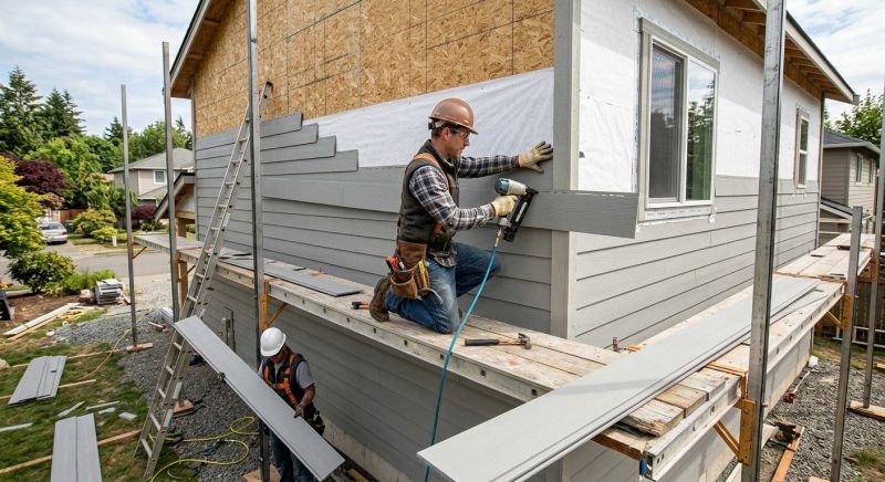 Cement Siding Installation in Meriden, CT