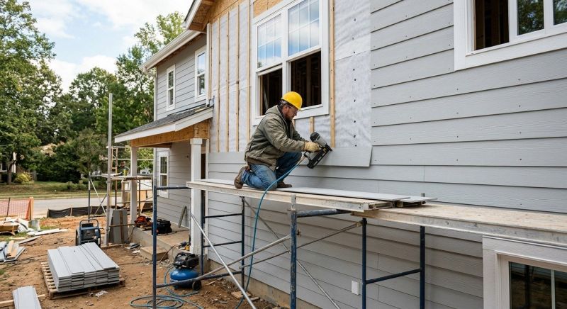 Cement Siding Installation in Middletown, CT