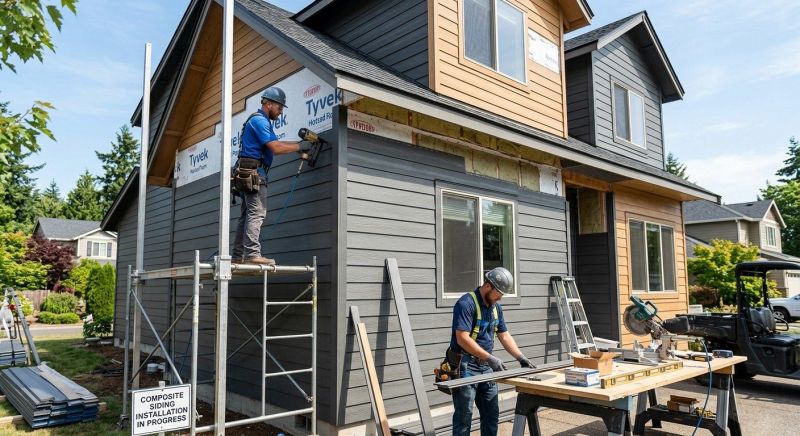 Composite Siding Installation in North Haven, CT