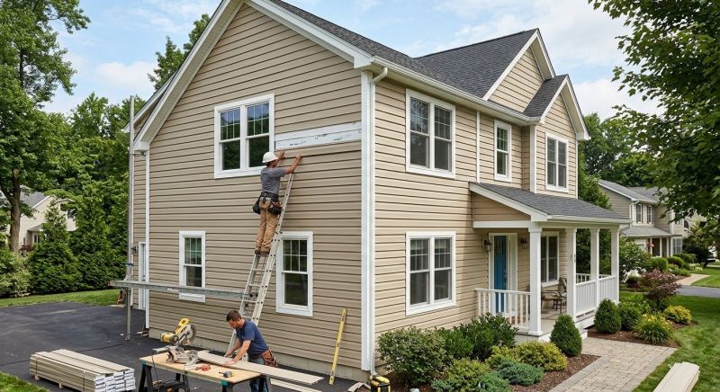 Dutch Lap Siding Installation in New Haven County, CT