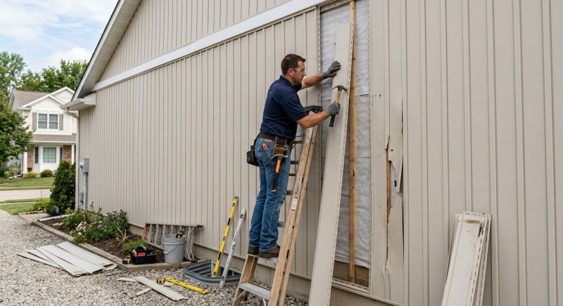 Dutch Lap Siding Repair in New Haven County, CT