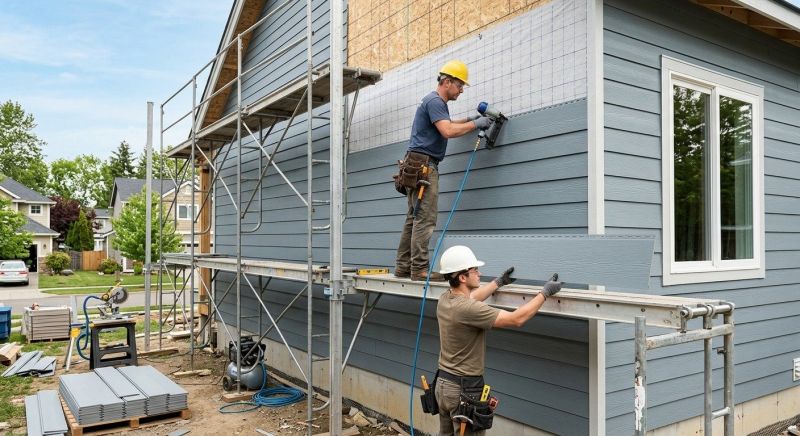 Fiber Cement Installation in Easton, CT
