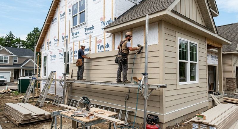 Fiber Siding Installation in Durham, CT