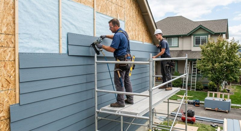 Fiber Siding Installation in Hamden, CT
