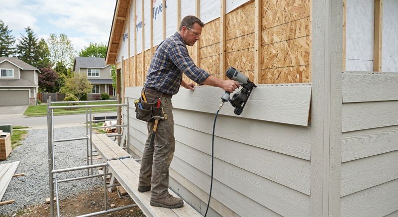 Fiber Siding Installation in Oakville, CT