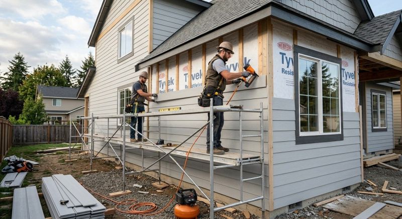 Fiber Siding Installation in Plainville, CT