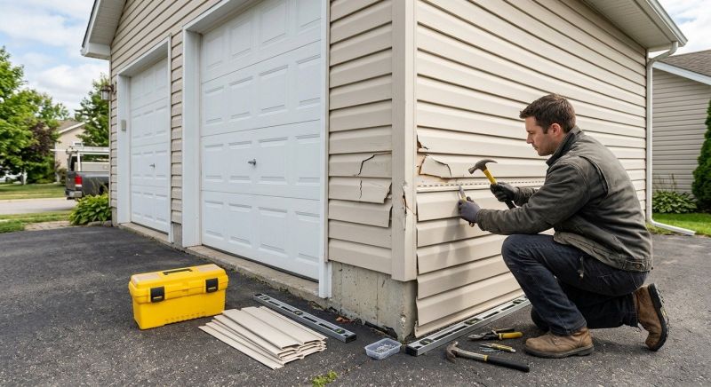 Garage Siding Repair in New Haven County, CT
