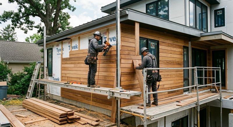 Hardwood Siding Installation in Derby, CT