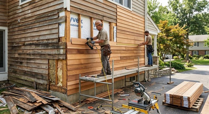 Hardwood Siding Installation in Higganum, CT