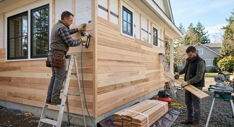 Hardwood Siding Installation in New Haven, CT