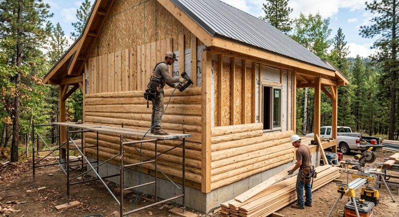 Log Siding Installation in Cromwell, CT