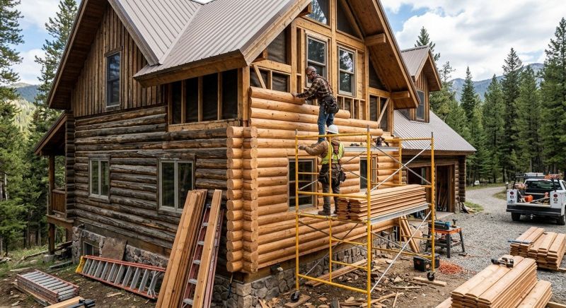 Log Siding Installation in Terryville, CT
