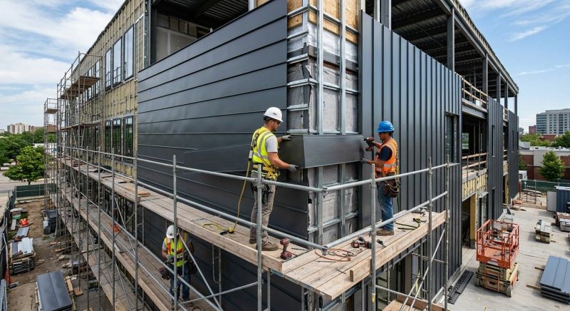 Metal Cladding Installation in New Haven County, CT