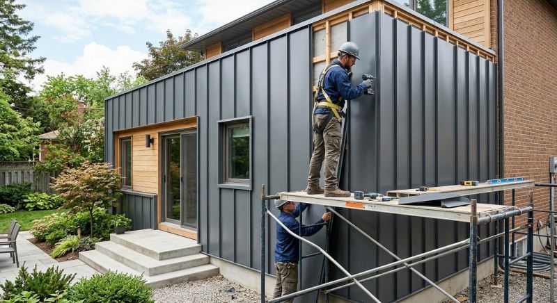 Metal Siding Installation in Newtown, CT