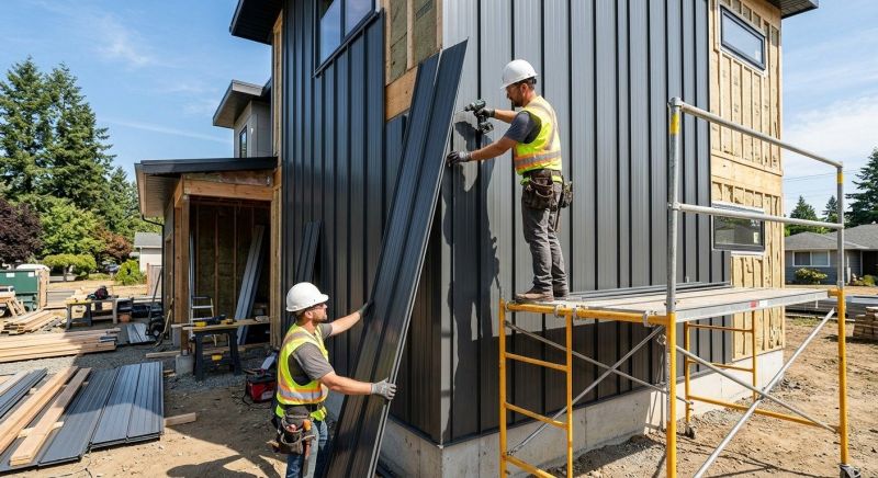 Metal Siding Installation in Plymouth, CT