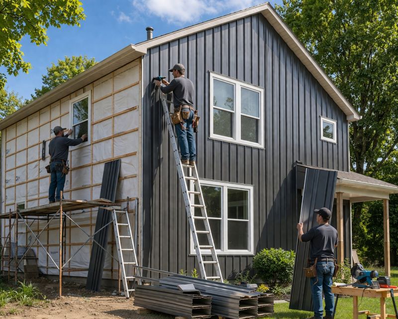 Metal Siding Installation in Southbury, CT
