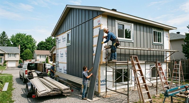 Metal Siding Replacement in Easton, CT