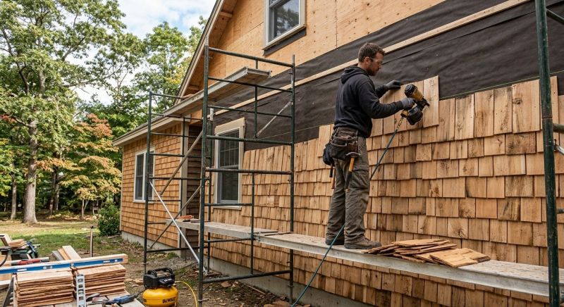 Shake Siding Installation in Oakville, CT