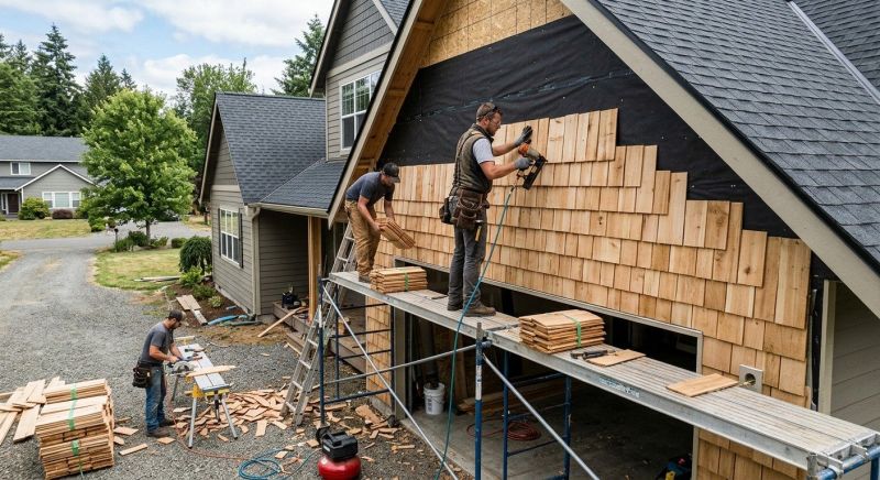 Shake Siding Installation in Roxbury, CT