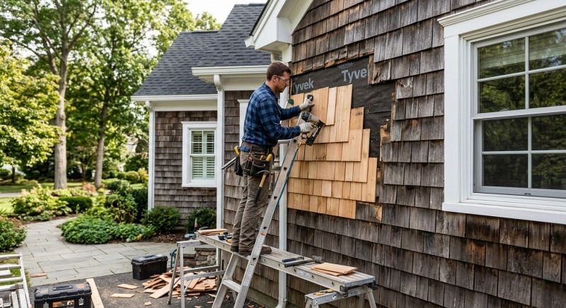 Shake Siding Repair in Derby, CT