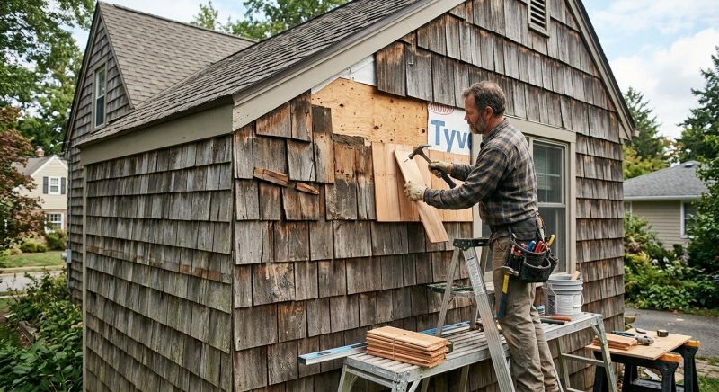 Shake Siding Repair in Westport, CT