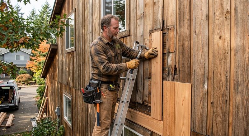 Shiplap Siding Repair in Derby, CT