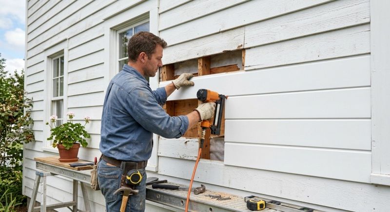 Shiplap Siding Repair in Haddam, CT